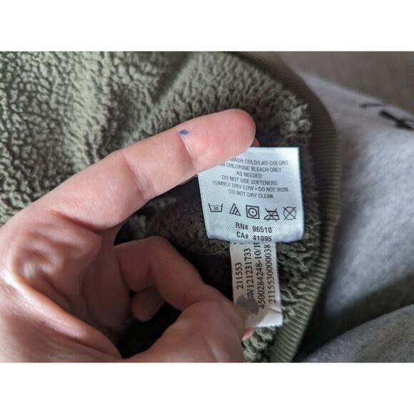 Under Armour Woman's Sz MStorm Green Full Zip Hoodie Semi Fitted Sherpa Lined... - Picture 5 of 12